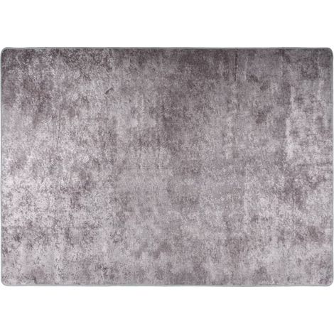 Teppich Waschbar Grau 120x180 cm Rutschfest CFW427975 (1/5)