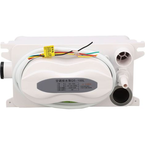GARRYFIZH Pompe de vidange pour climatiseur, évacuation des condensats, réservoir de stockage de 600 ml, 110-240 V CA, débit de 100 l/h