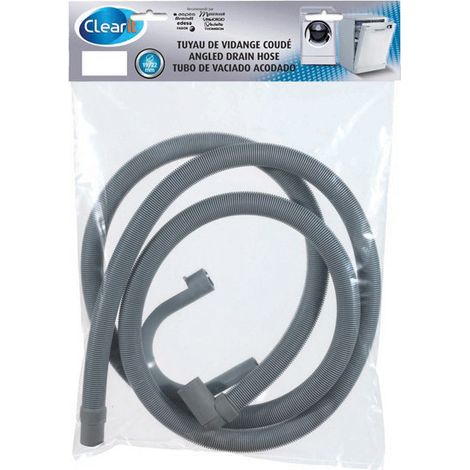 Tuyau de vidange d'eau (2m) standard droit, compatible BRANDT - 51S8694 (1/3)
