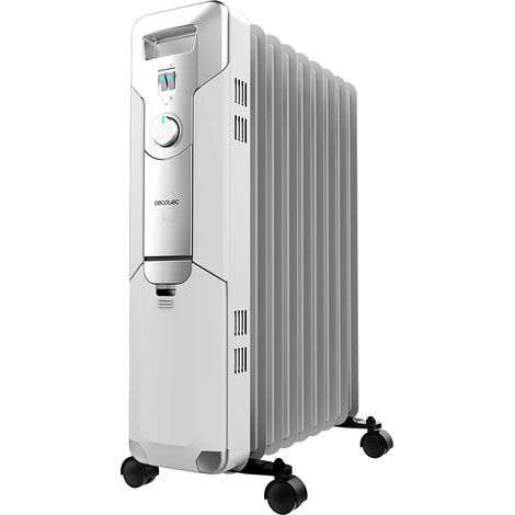 Radiateur Bain d'Huile 9000 Space. 9 éléments, 2000 W et 3 niveaux de puissance, Ramasse-câbles, 20 m², Deux Systèmes de sécurité, Système EasyGo. (1/5)
