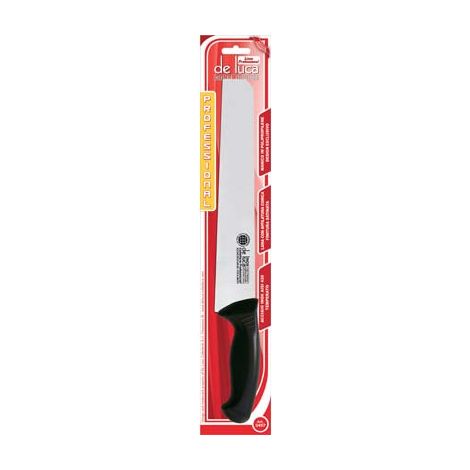 Coltello salumi professional de luca manico plt/inox cm 26 (2 pezzi) Deluca