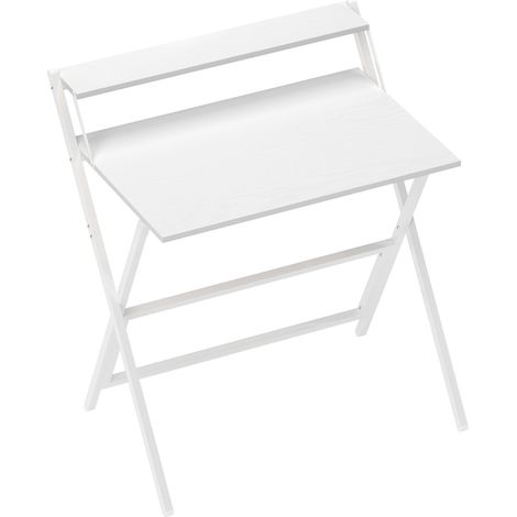 Table informatique pliable GINAY blanche (1/5)