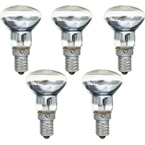 Ampoule de rechange pour lampe à lave E14 R39 30W, spot à visser, réflecteur transparent, ampoule incandescente à lave (1/5)