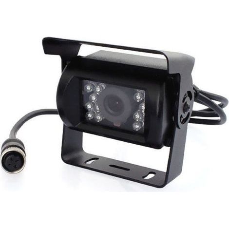 Telecamera di retromarcia con connettore a 4 pin per auto e camion, colore nero (1/4)