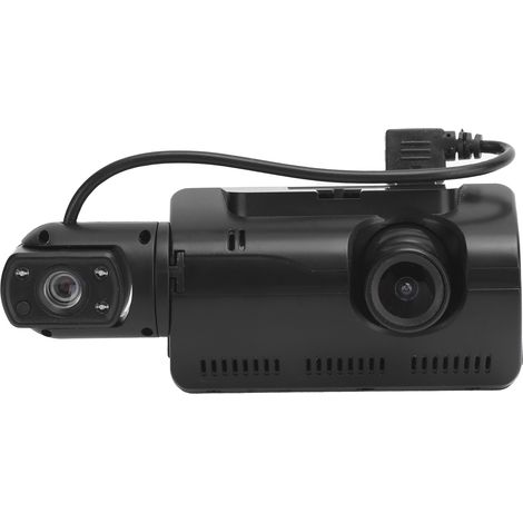Enregistreur Vidéo Numérique HD Double Objectif pour Voiture, Écran IPS 3 Pouces, Détection de Mouvement (1/5)