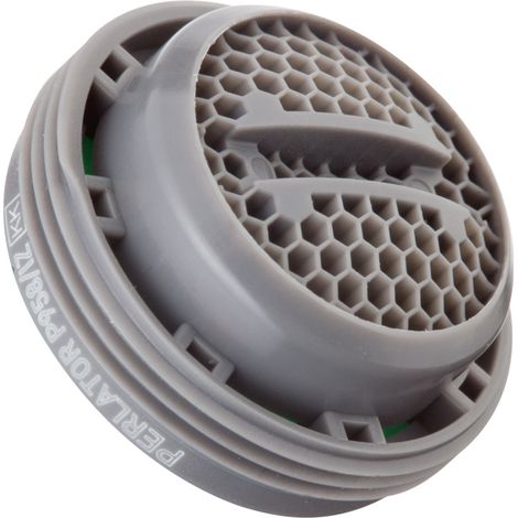 Aeratore con filettatura esterna Bisk M24x1 grigio 1 pz.