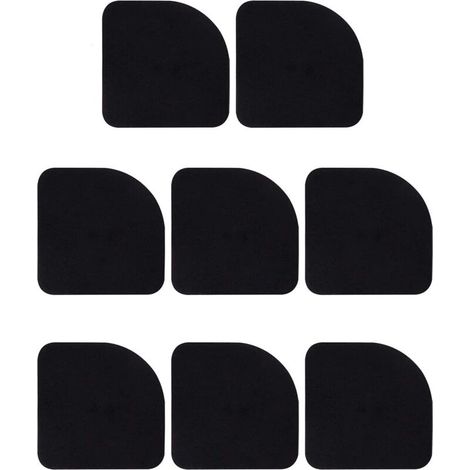 CCYKXA Anti-Slip Silent Washing Machine 8 PCS Anti-Vibration Pads Absorbent Washers Anti-Vibration Pads Silent Rubber Foot Mats for Washer Dryer Washing Machine Refrigerator