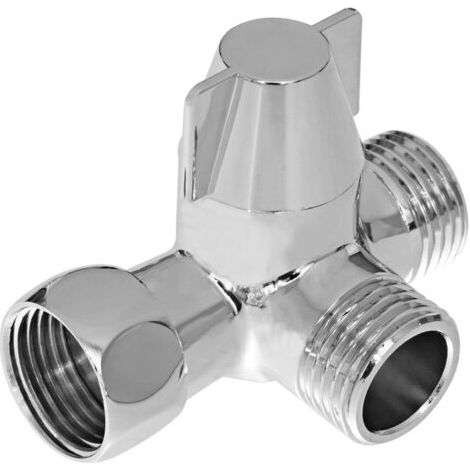 royaluxe-Mitigeur thermostatique à 3 voies en laiton pour système de douche contrôle de thermostat de bassin de tuyau de température d'eau