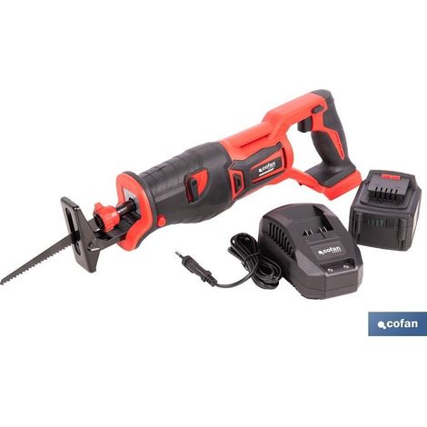 Sierra de sable a batería Li-Ion 20 V con motor brushless (1/4)