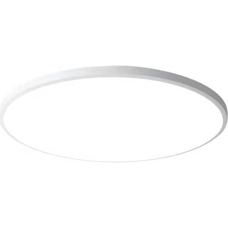 LED-Deckenleuchte, 40 W, Ø 38 cm, Kaltweiß 6500 K, moderne, schlanke, runde LED-Deckenleuchte, geeignet für Schlafzimmer, Küche, Wohnzimmer, Balkon, Flur [Energieklasse A+] (Weiß)