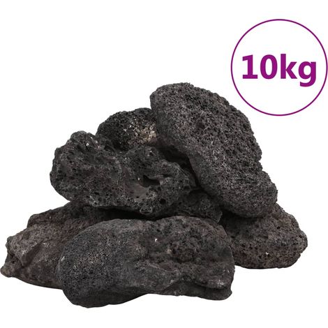Roches volcaniques 10 kg noir 10-30 cm CFW38412 (1/5)