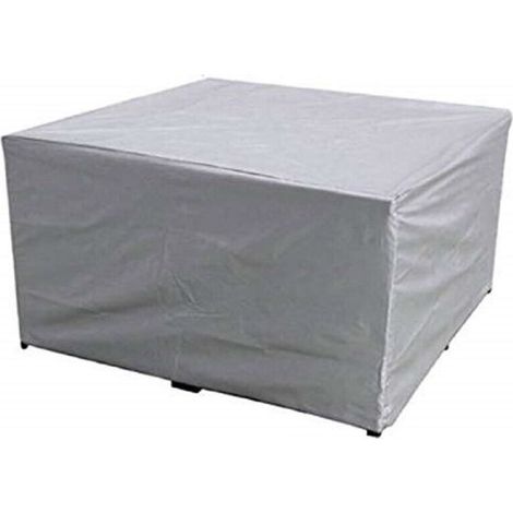 Housse de protection rectangulaire pour meubles de jardin – Tissu Oxford 210D imperméable – Dimensions 205×104×71cm – Anti-UV et anti-poussière (1/5)
