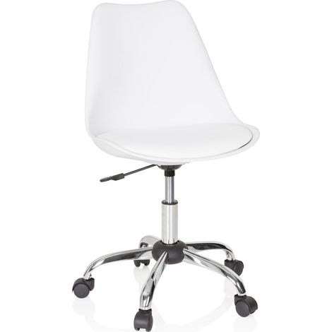 Bürostuhl / Drehstuhl FANCY PRO weiss hjh OFFICE (1/5)