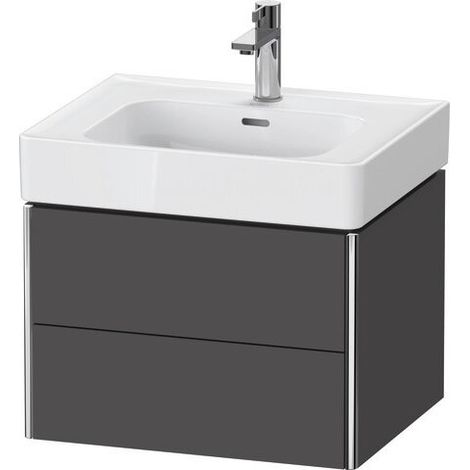 DURAVIT XS4378049490000 Meuble sous-lavabo suspendu XSquar