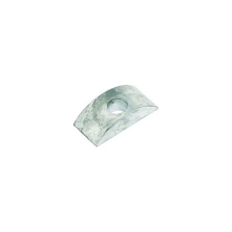 étrier demi-lune - Matériau : Zamac - Pour trou de diamètre : 38 mm - ITAR