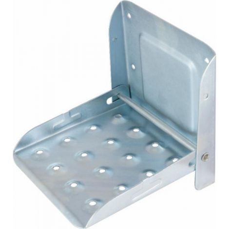PEDANA SALITA PIEGHEVOLE AMA IN ACCIAO ZINCATO LUNGHEZZA SPORGENZA 17 CM (39942)