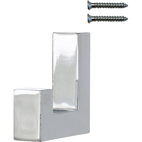 Gancho de pared cromo pulido Riex XV33 (1/5)