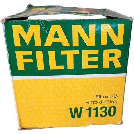 Filtro olio motore marca man filter codice filtro w 1130
