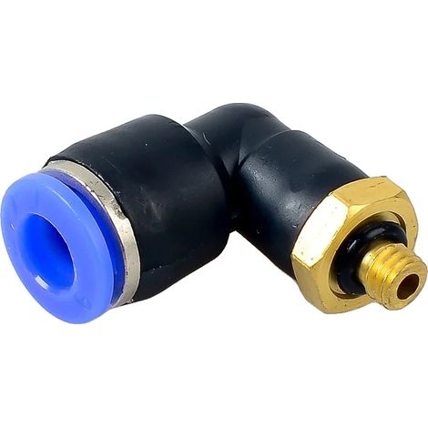 Conector neumático, tipo L, compatible con múltiples tubos, PL6-M5, 30PCS-b (1/2)
