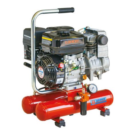 AIRMEC MINI 08/260 260 l/min MOTOCOMPRESSORE LONCIN 4 HP BENZINA