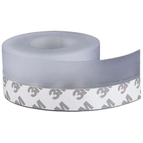 Transparent Silicone Sealing Strip, 10m, Self-Adhesive, Waterproof and Windproof (1/5)