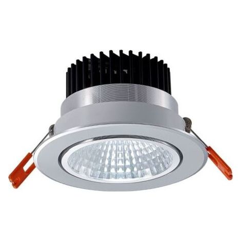 LED spot encastré,Spot encastrable de salle de bain,7W,, blanc chaud,Lot de 1, Ensoleillé (1/3)