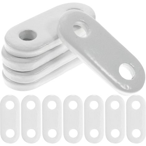 Poids de rideaux en fer pour la maison et la salle de bain, poids robustes empêchant les rideaux de flotter, lot de 12 (1/5)
