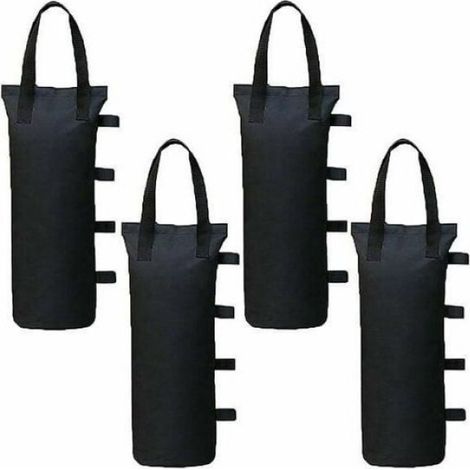Contrepoids de pavillon - - Lot de 4 - Tissu Oxford 600D - Imperméable - 10 kg par sac - Coutures doubles (1/4)