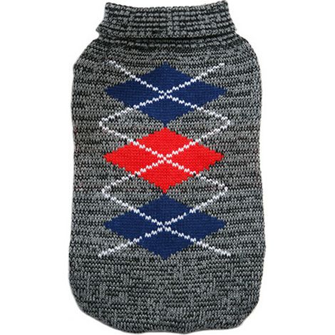 Pull Tricot Pour Chien - En Imitation Mohair Épais - Pour Hiver Randonnée Fête Quotidien - Taille Unique (1/5)
