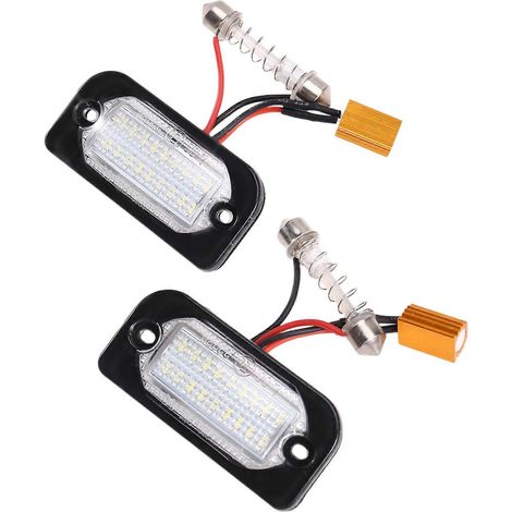 LED-Kennzeichenbeleuchtung hinten für Mercedes-Benz W203 2D - Autozubehör (1/5)