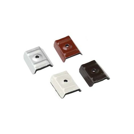 CAPPELLOTTO COPERTURE GREGATE IN ACCIAIO ZINCATO GRECA MM.19-22- - mm.23/33x50x13 - finitura bianco grigio RAL9002 - 100 pezzi FRIULSIDER