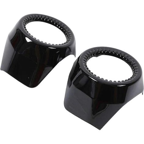 Garniture de cache de ventilation latérale centrale noire-- (1/5)
