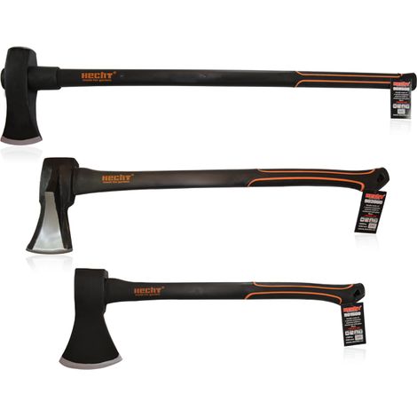 Hecht jardin Set avec 3 Haches merlin a fendre couperet 85-55-63 cm  Nr. 4 (1/3)