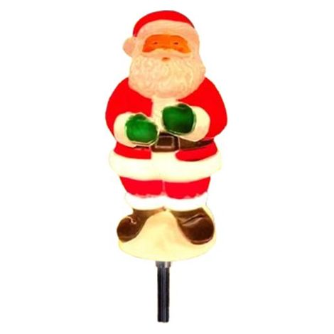 Gartenleuchte in Form eines Weihnachtsmanns – Wasserdicht (IP44) – Für Einfahrt, Garten, Terrasse, Veranda – 1 Stück (1/5)