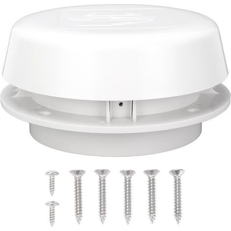 Toit de toit pour camping-car, 155 mm, ventilation ronde en forme de champignon résistante à l'oxydation, avec grille d'aération, pour camping-car et yacht (1/5)