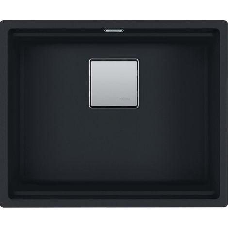 Evier Franke Kubus 2.0 Pro Fragranite KNG110-52 - Noir Mat - Vidage : Automatique