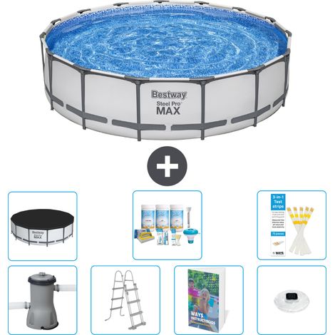 Bestway Bestway Steel Pro MAX Ronde - 457x122 cm - 8-pièces S576 (1/4)