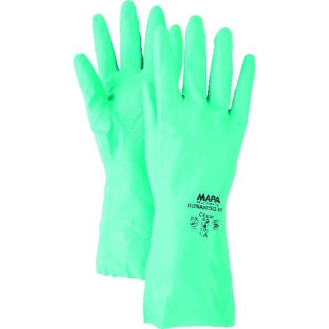 MAPA Chemikalienhandschuh Ultranitril 492 Gr. 10 10 Stk