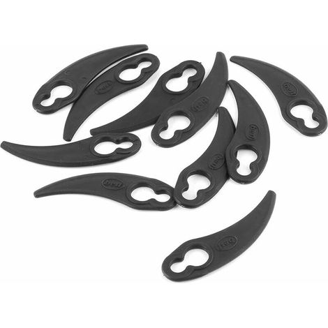 Lot de 100 lames de rechange en plastique pour tondeuse à gazon (1/5)