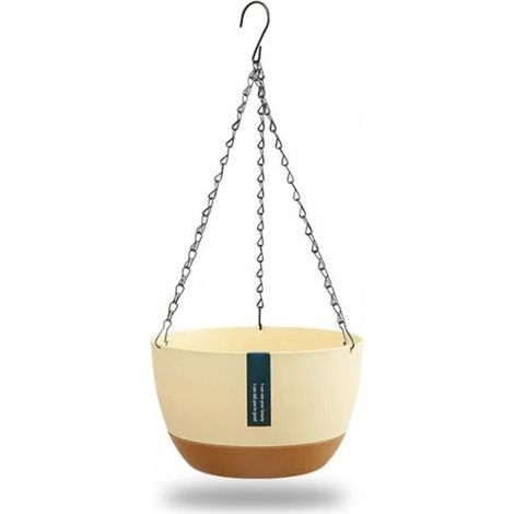 SURENHAP Suspension Double Chaîne Panier Fleur Plante Absorption d'Eau Automatique Jardin Balcon Intérieur (1/4)