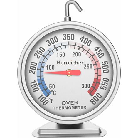 Thermomètre de Four avec Cadran Géant 70mm – Crochet Rotatif 360° (1/5)