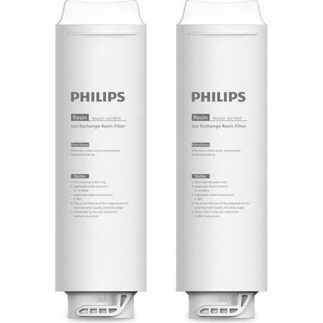 Philips AUT820/10, cartuchos de repuesto con resina para AUT1211, 2 unidades.