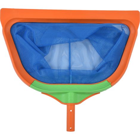 Verstärktes orangefarbenes Poolnetz, robustes Tiefwassernetz, Werkzeug und Ausrüstung zur Teichreinigung, Zubehör (Kartonverpackung wird bei der Bestellung mit dem Lieferanten abgeklärt) (Übergröße)