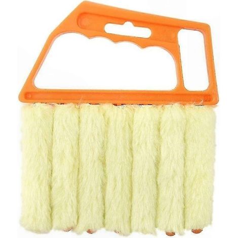 Nettoyeur de stores verticaux pour volets de climatiseur - Brosse en plastique pour persiennes vénitiennes, lot de 1 (1/4)