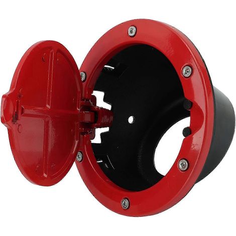 Bouchon de réservoir de carburant rouge avec revêtement en poudre, pièce de rechange pour Jeep Wrangler JK JKU Sport Rubicon Sahara Unlimited 2017-2018 (1/4)