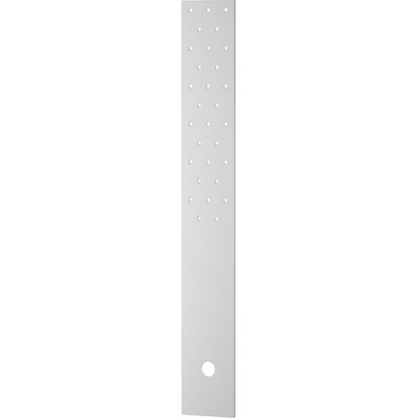 GH Zugplatte 440x60x3mm - Zugverbinder Stahl feuerverzinkt - Holz-Beton-Anschluss - 10 Stück (1/5)