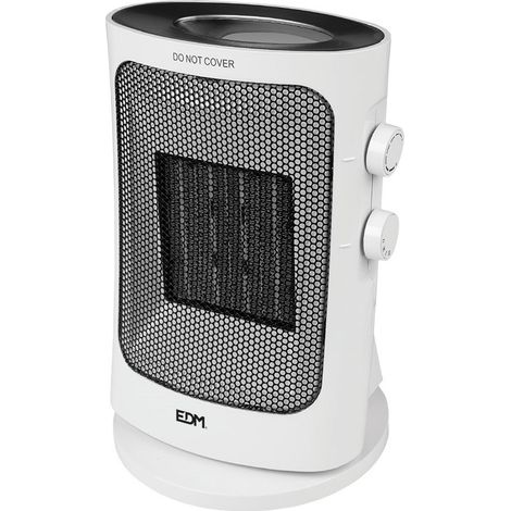 edm Vertikaler Oszillierender Heizkörper Grau 1000-1500W