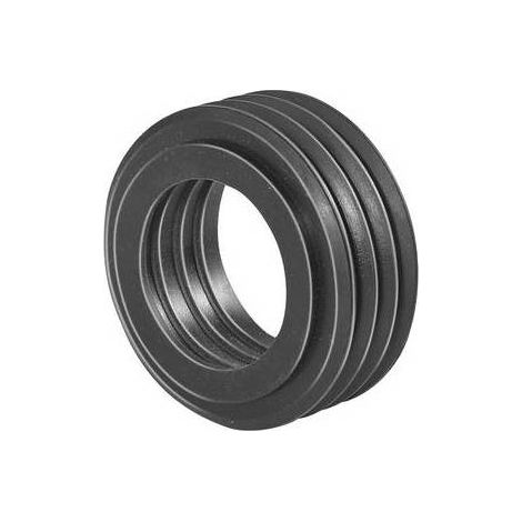 MORSETTO IN GOMMA NR NERA PER WC Misura: Diam. est. 60 Diam. int 32 mm