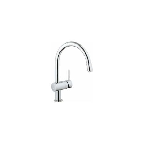 Grohe Minta - Mitigeur d’évier, chrome 32918000 - Crezuo (1/2)