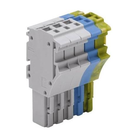 Listello a molla per 1 conduttore serie 2022 N/A Verde, Giallo, Blu, Grigio WAGO 1 pz.